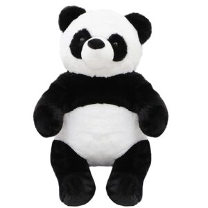 FFxiong 16" Panda Bear Stuffed Animal Plush Toy Cute Soft Body Doll Panda Pillow Kawaii Giant Panda, Gift for Kids Boy Girl Birthday Valentines Christmas