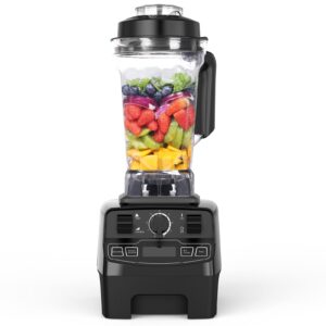 Yukkary 1450W Professional Blender, 2L BPA-Free Tritan Container, 8 Speed Control, 8 Three-Layer Blades, Ice Crushing, Smoothies, Soups, Sauces, Self-Cleaning