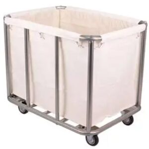 xijixili industrial laundry cart with wheels 330lb commercial 12 bushel laundry hamper sorters large waterproof laundry basket heavy duty for home laundry organizer and storage