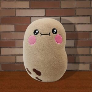 7.8'' Kawaii Potato Plush Toy Soft Food Stuffed Animals Plushie Pillow Toys Doll (7.8'', Primary Color)