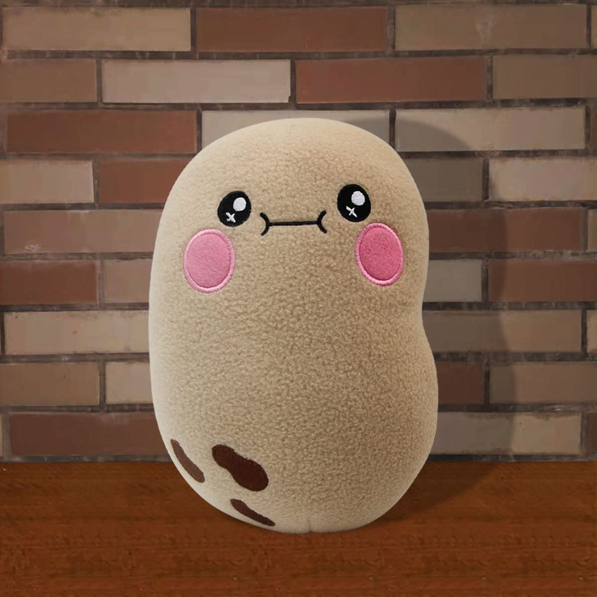 7.8'' Kawaii Potato Plush Toy Soft Food Stuffed Animals Plushie Pillow Toys Doll (7.8'', Primary Color)