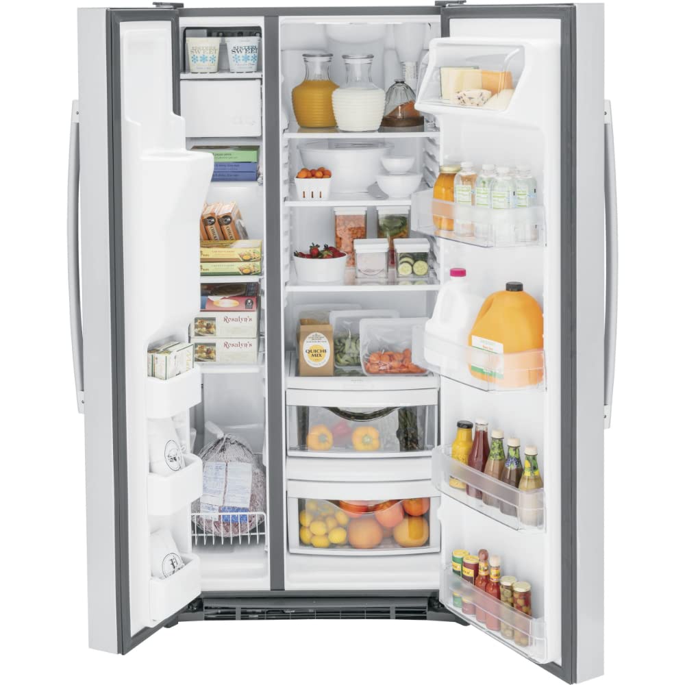 GE® 23.0 Cu. Ft. Side-By-Side Refrigerator