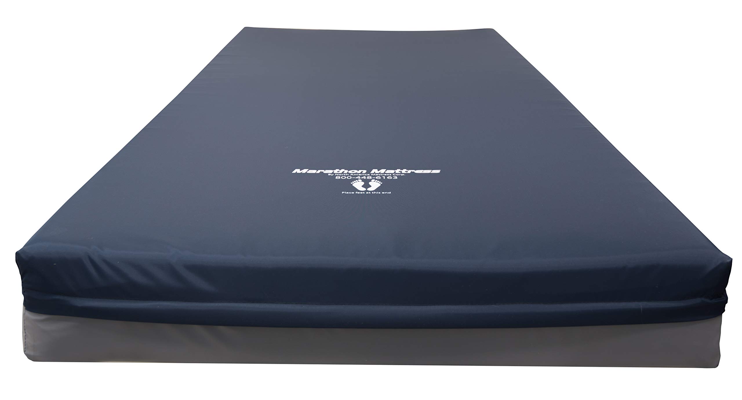 Marathon by NAMC Advanced Care 80" X 38" X 6" Hospital Bed Memory Foam Mattress