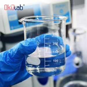 Okulab Glass Beaker Set, Low Form, Graduated 3.3 Borosilicate Glass Beakers (I PC of 50 100 250 500 1000ml) for Lab, Classroom, Craft, Kitchen, BKLGS5A1