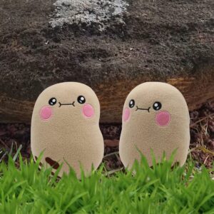 7.8'' Kawaii Potato Plush Toy Soft Food Stuffed Animals Plushie Pillow Toys Doll (7.8'', Primary Color)