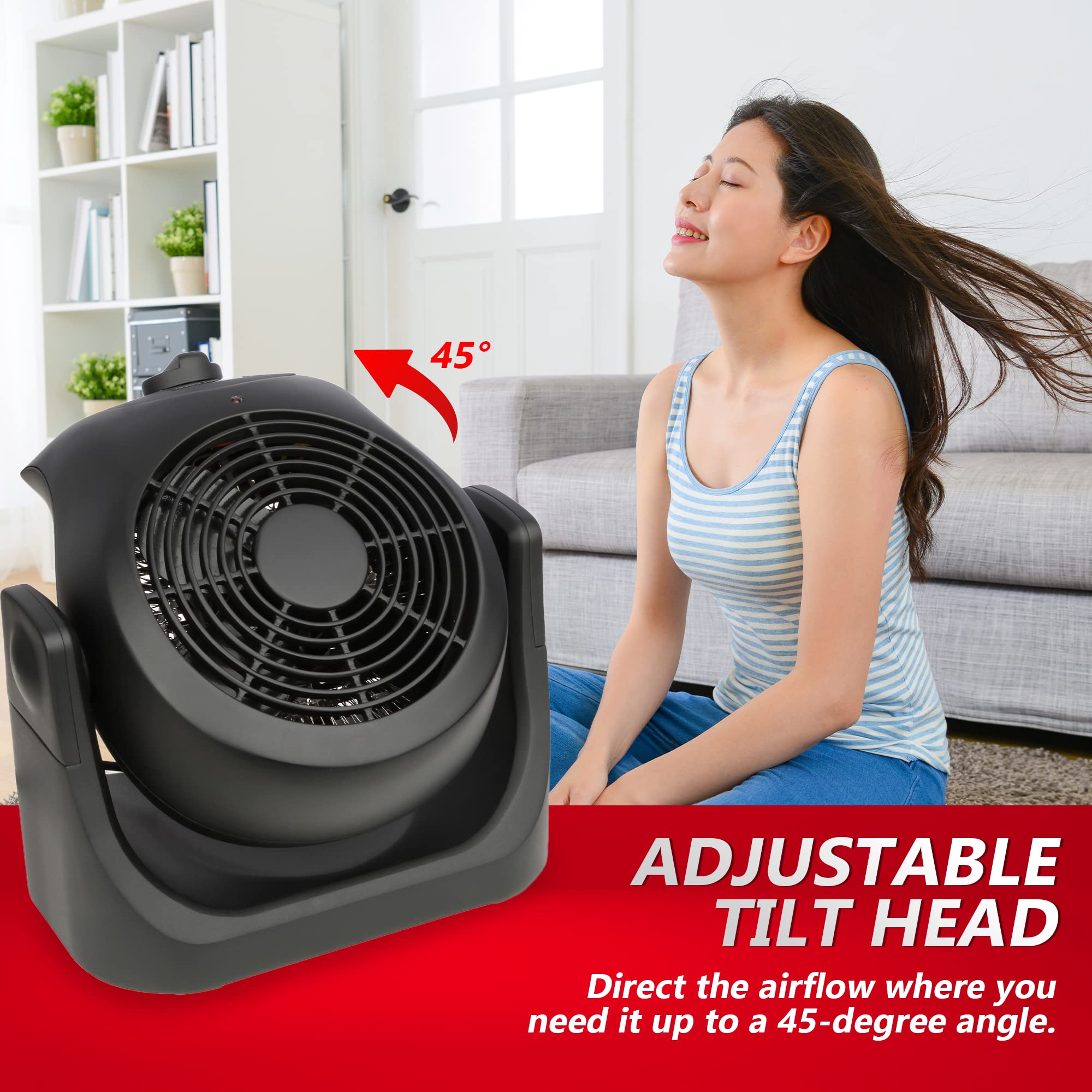 Amaze-Heater Dual Comfort 1500W Space Heater & Fan, Portable, Energy Efficient, Modern Style, Indoor Use