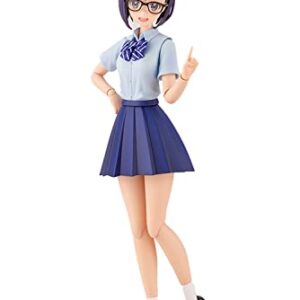 Kotobukiya Sousai Shojo Teien: Koyomi Takanashi (Ryobu High School Summer Clothes) Dreaming Style True Sapphire Plastic Model Kit, Multicolor, (JK026)