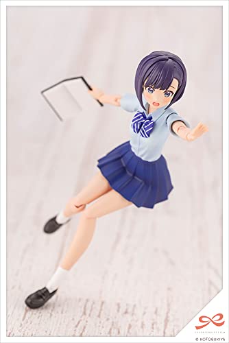 Kotobukiya Sousai Shojo Teien: Koyomi Takanashi (Ryobu High School Summer Clothes) Dreaming Style True Sapphire Plastic Model Kit, Multicolor, (JK026)