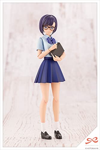 Kotobukiya Sousai Shojo Teien: Koyomi Takanashi (Ryobu High School Summer Clothes) Dreaming Style True Sapphire Plastic Model Kit, Multicolor, (JK026)