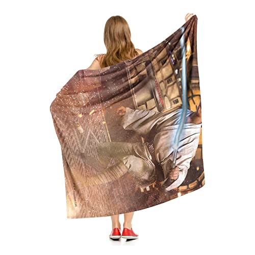 Northwest Star Wars Silk Touch Throw Blanket, 50" x 60", Jedi Master