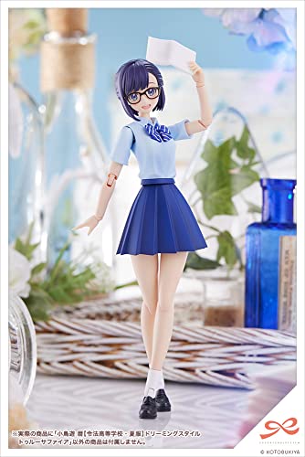 Kotobukiya Sousai Shojo Teien: Koyomi Takanashi (Ryobu High School Summer Clothes) Dreaming Style True Sapphire Plastic Model Kit, Multicolor, (JK026)