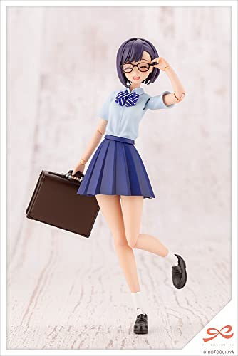 Kotobukiya Sousai Shojo Teien: Koyomi Takanashi (Ryobu High School Summer Clothes) Dreaming Style True Sapphire Plastic Model Kit, Multicolor, (JK026)