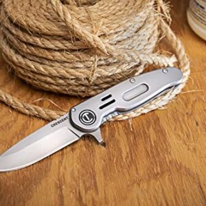 Crescent Low Profile Pocket Knife, 3.25", Frame Lock - CPK258FL