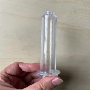 3Pcs tubes for 25ml cartridge filling machine