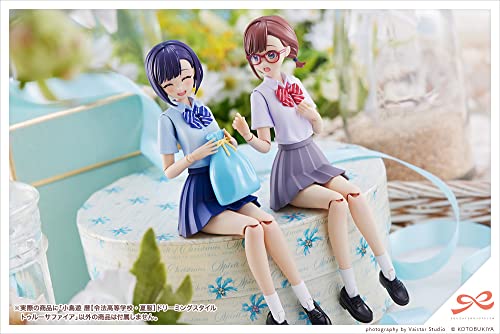 Kotobukiya Sousai Shojo Teien: Koyomi Takanashi (Ryobu High School Summer Clothes) Dreaming Style True Sapphire Plastic Model Kit, Multicolor, (JK026)