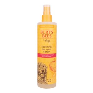 Burt's Bees for Pets Naturally Derived Hot Spot Spray for Dogs - Relieves & Soothes Dog Hot Spots - Made with Apple Cider Vinegar & Aloe Vera - Cruelty Free, 10 Oz - 2 Pack