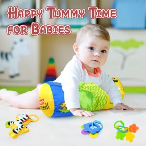 Baby Tummy Time Pillow Toys For 3-6 Months, Newborn 2 3 Month Old Baby Toys Development Pillow Prop, Infant Toys For 2 3 4 5 6 Months+, Ergonomic Design Perfect Toys For Infant 0-3 & 3-6 Months