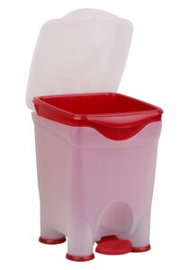 mintra home trash bins (maroon, easy bin)