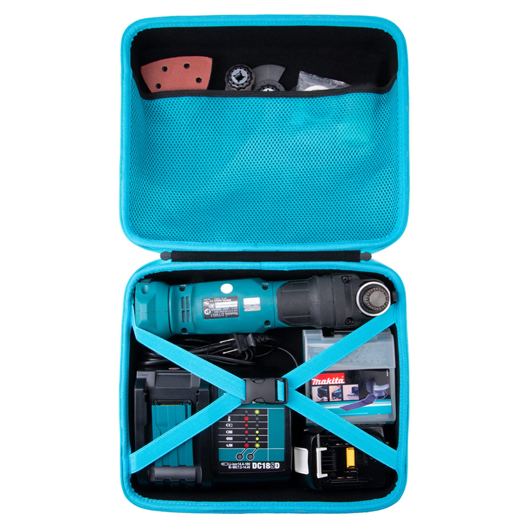 Aenllosi Organizer Carrying Case Replacement For Makita XMT03Z 18V LXT Lithium-Ion Cordless Multi-Tool