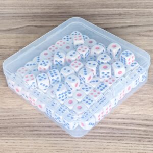 Goodma 4 Pieces Square Empty Mini Clear Plastic Organizer Storage Box Containers with Hinged Lids for Small Items and Other Craft Projects (4.92 x 4.92 x 1.38 inch)