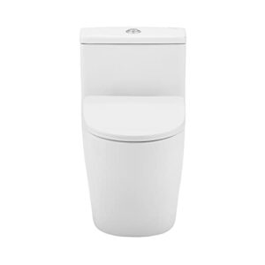 Swiss Madison Well Made Forever SM-1T259, Arles One-Piece Elongated Toilet Vortex Dual-Flush 0.8/1.18 gpf