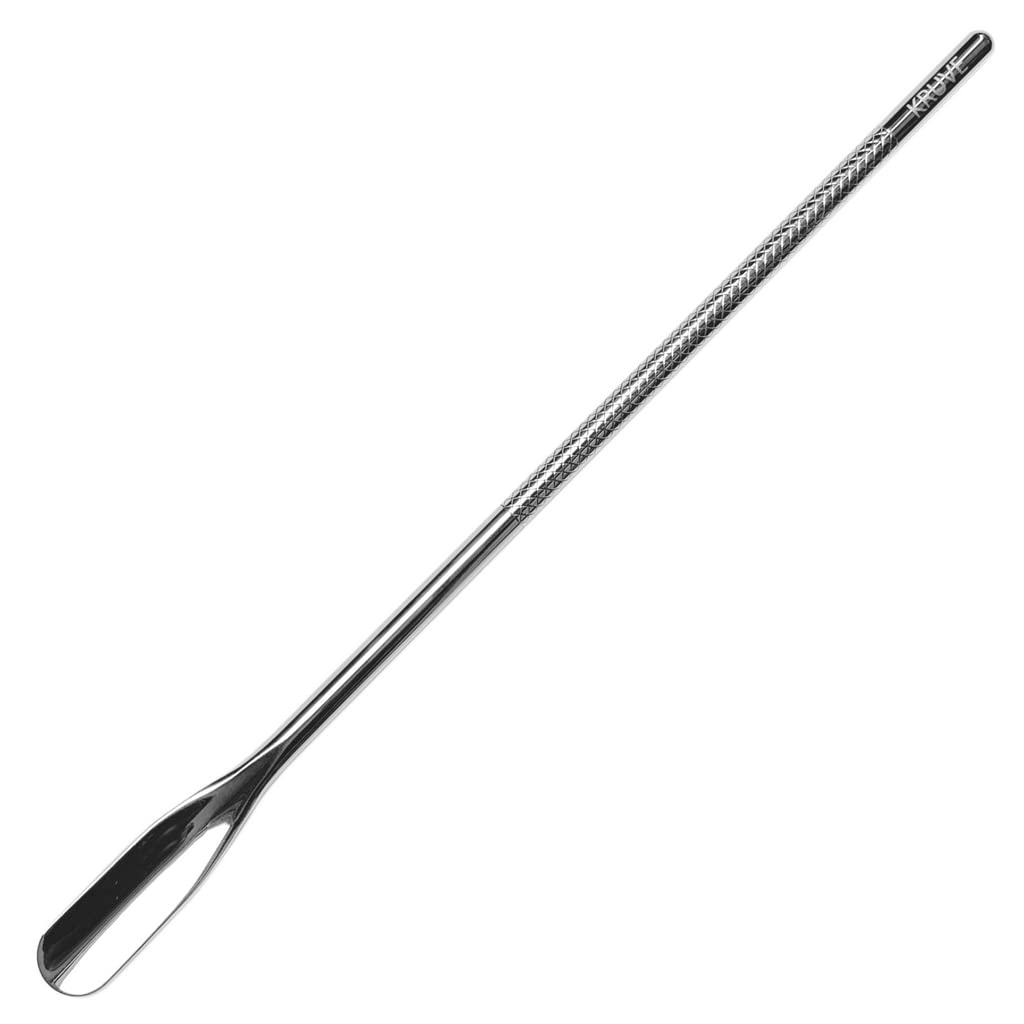 KRUVE Coffee Brew Stick, Use To Agitate Grounds During The Brew Process When Making Pour Over, French Press Or Other Brew Method, 8.6 inch Stainless Steel (Silver)