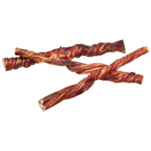 Redbarn Bully Twists (Twisted Pizzle) 5-Count (Pack of 24)