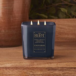 Root Candles Scented Candles Elements Collection Premium Handcrafted 3-Wick Candle, 14.5-Ounce, Universe