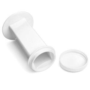 QWORK Stain Multiple Slides at Once with Polypropylene Coplin Jars, 5-10 Slides Capacity Each, 3 Pack