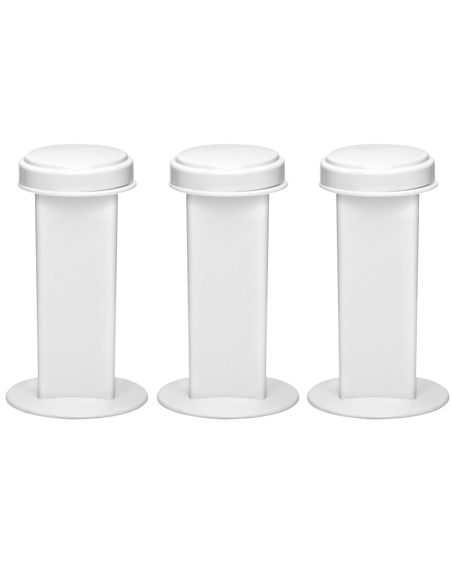 QWORK Stain Multiple Slides at Once with Polypropylene Coplin Jars, 5-10 Slides Capacity Each, 3 Pack