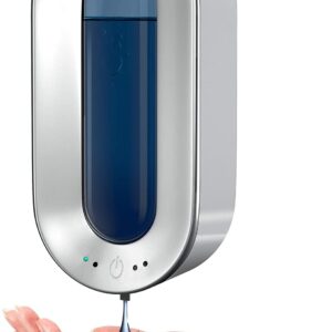 Automatic Soap Dispenser Touchless, Haiaoxonr 700ml wall mounted soap dispenser supports hand soap, dishwashing liquid, etc. for bathroom, kitchen, hotel, office, home and commercial places.