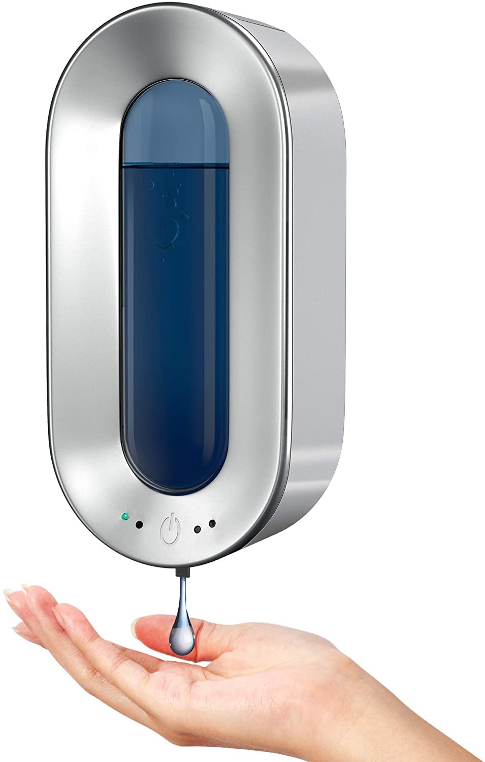 Automatic Soap Dispenser Touchless, Haiaoxonr 700ml wall mounted soap dispenser supports hand soap, dishwashing liquid, etc. for bathroom, kitchen, hotel, office, home and commercial places.