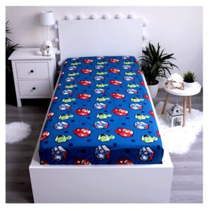 Superheroes Marvel Avengers Single Fitted Sheet Blue – 100% Cotton ‎602.04.0229.20.JF