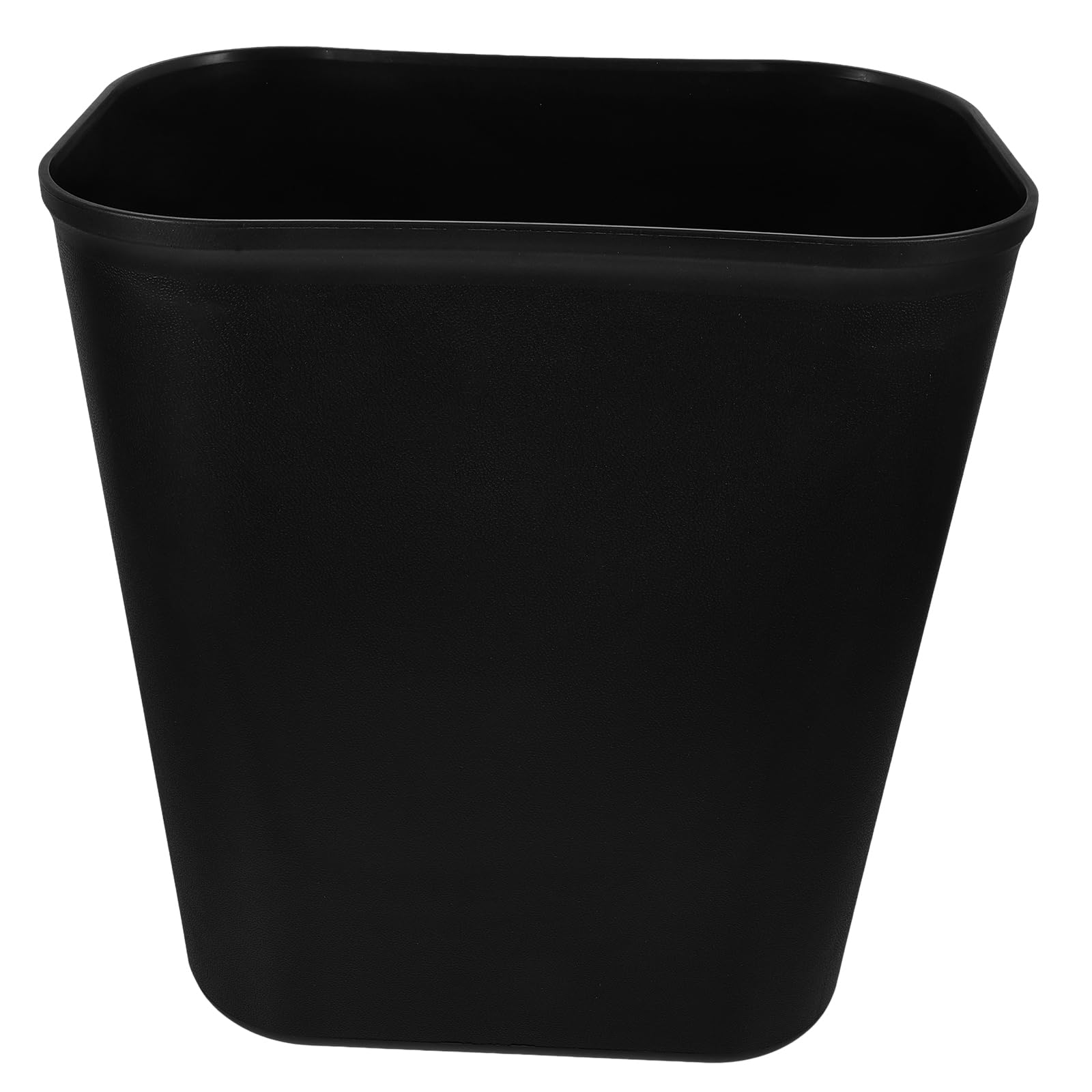 POPETPOP Small Trash Can Plastic Wastebasket : Square Garbage Can Trash Bin Rubbish Bucket - Garbage Container Basket Slim Waste Basket for Bathroom Kitchen Office, 14L