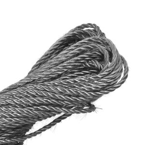 Carbon Fiber Graphite Rope, Good Heat High Strength, Light Weight Widely Used in Different Types of Negative Ion Conductive Electrodes.(Diameter 3mm)