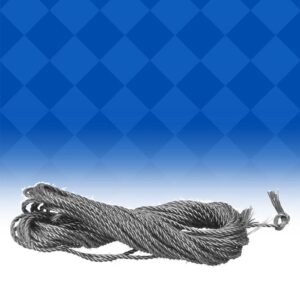 Carbon Fiber Graphite Rope, Good Heat High Strength, Light Weight Widely Used in Different Types of Negative Ion Conductive Electrodes.(Diameter 3mm)