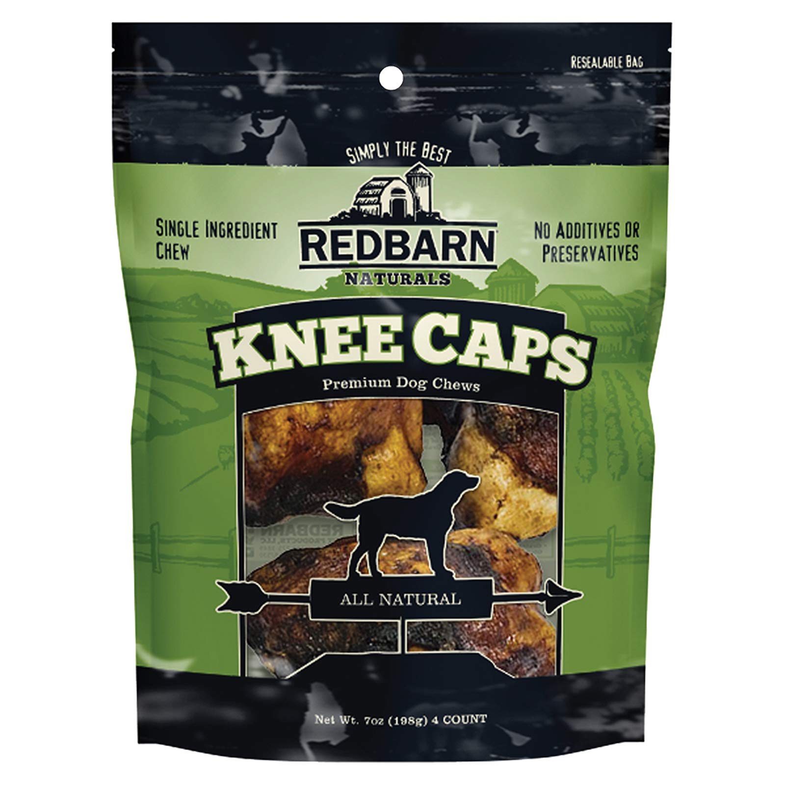 Redbarn Knee Caps for Dogs 4-Count (Pack of 12)