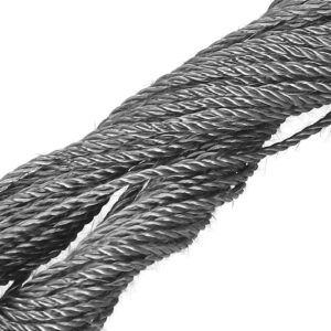 Carbon Fiber Graphite Rope, Good Heat High Strength, Light Weight Widely Used in Different Types of Negative Ion Conductive Electrodes.(Diameter 3mm)