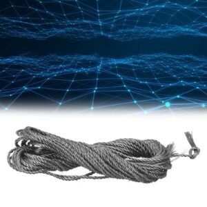 Carbon Fiber Graphite Rope, Good Heat High Strength, Light Weight Widely Used in Different Types of Negative Ion Conductive Electrodes.(Diameter 4mm)