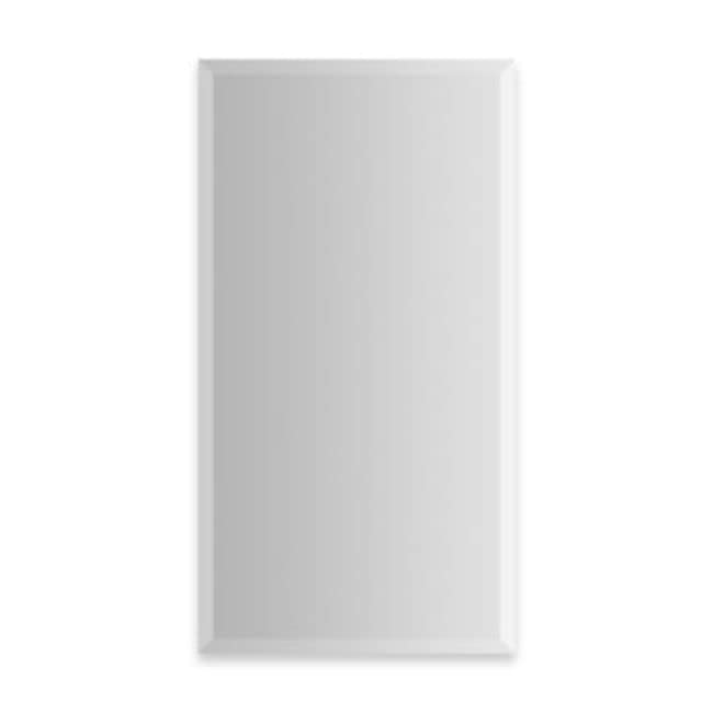 Robern P2C2436D4FPMM P2C2436D4FPMM PL Portray 23-1/4" x 36" Frameless Single Door Medicine Cabinet with Slow Close Hinges