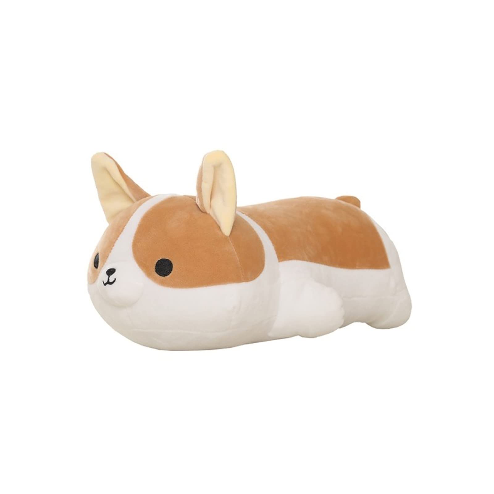 zhidiloveyou Corgi Stuffed Animal Shiba Inu Dog Kawaii Plush Toy Soft Hug Pillow, 15.75 inch