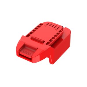 Adapter Fits Ba uer 20v Cordless Tools for Milwaukee M18 RED (NOT V18) Slider Lithium Batteries - Adapter Only