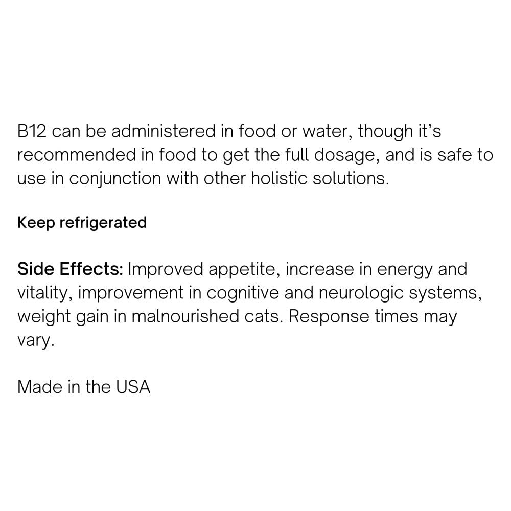 Jackson Galaxy: B12 for Cats-Dietary Supplement-Supports The Health of Your cat’s Immune System, Nervous System, Digestive System & Cognitive Function.