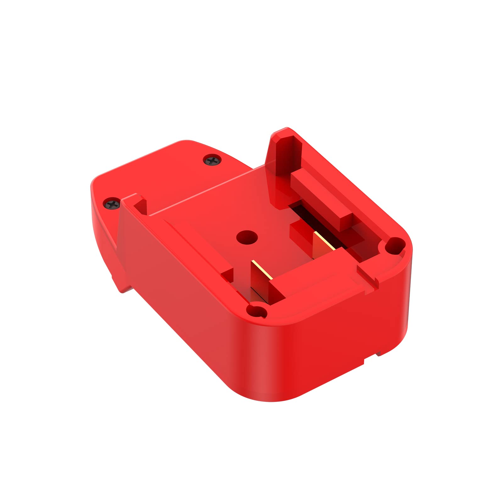 Adapter Fits Ba uer 20v Cordless Tools for Milwaukee M18 RED (NOT V18) Slider Lithium Batteries - Adapter Only