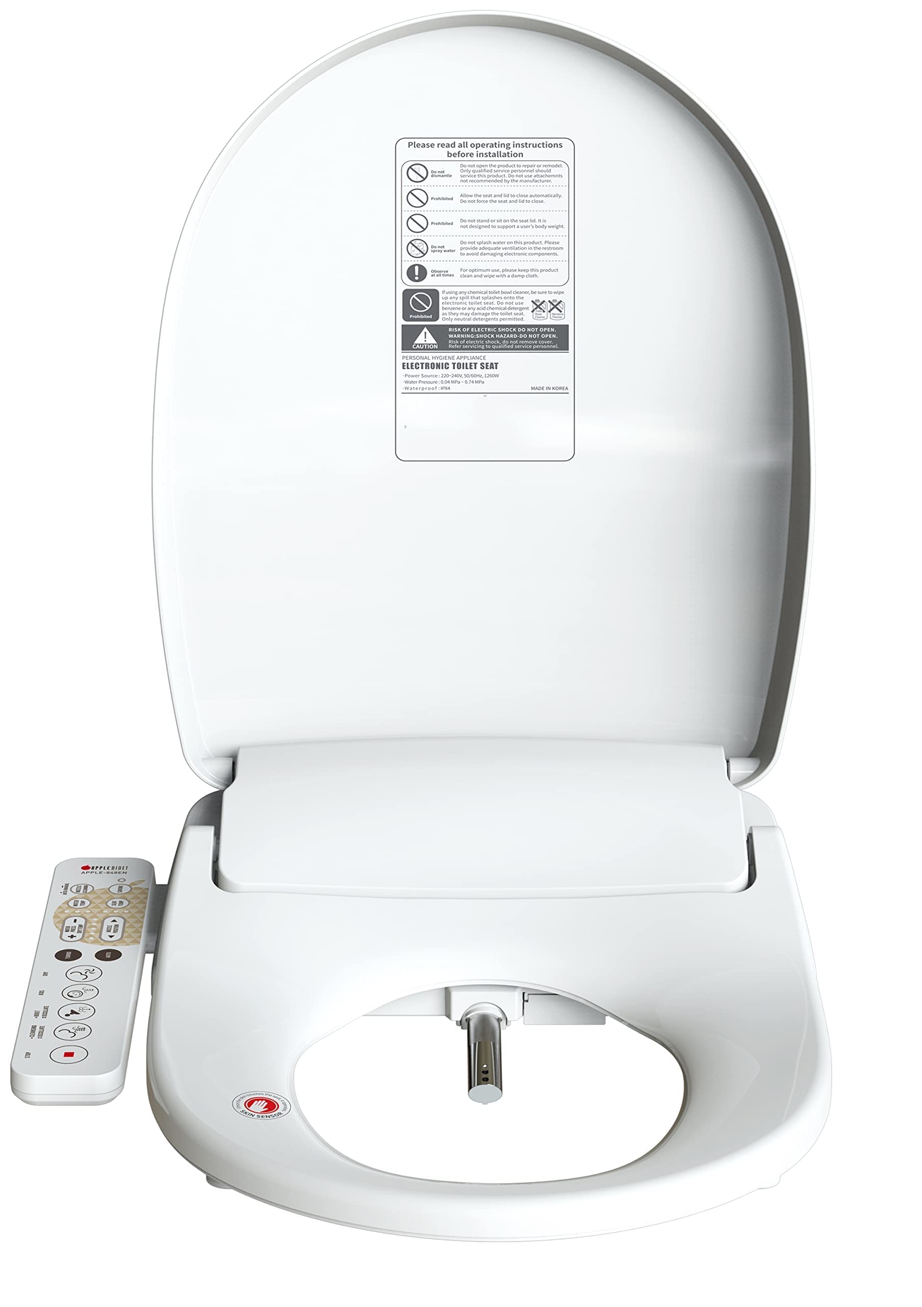 Living Star 7500 Premium Elongated Bidet Seat | On-Demand Seamless Warm Water Sprayer Bidet, Comprehensive Washing Modes, Energy Savings, elevating your hygiene with luxury and comfort