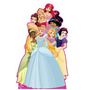 Cardboard People Princess Collage Life Size Cardboard Cutout Standup - Disney