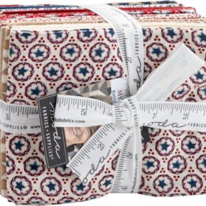 Kathy Schmitz My Country 21 Fat Quarters 1 Panel Moda Fabrics 7040AB Assorted