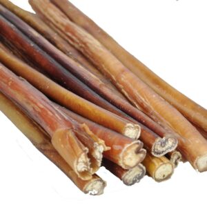 Downtown Pet Supply - Bully Sticks for Dogs - Dog Dental Treats & Rawhide-Free Dog Chews - Dog Treats with Protein, Vitamins & Minerals- Natural Beef Sticks - 4-5 in - 10 lbs