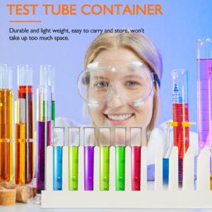 iplusmile 66 Place Test Tube Rack Pillar Test Tube Holder Labs Scientific Experiments Experimental Tools, 12-15mm