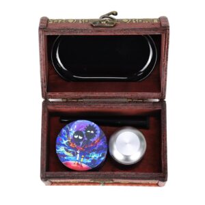 Grinder Kit with Accessories,Retro Color